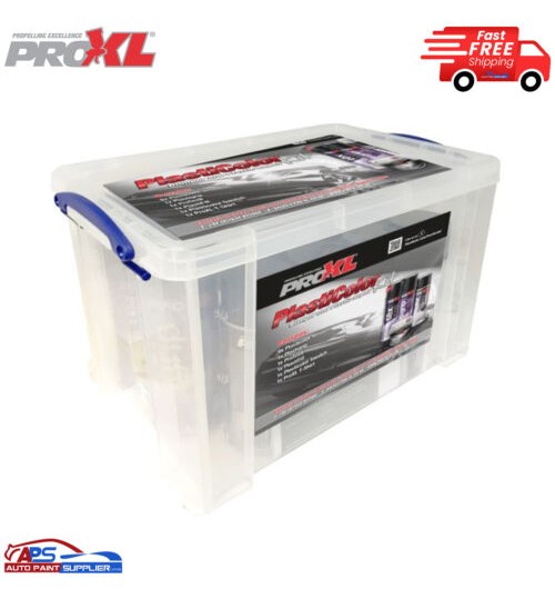 PROXL'' PLASTICOLOR PLASTIC AND BUMPER TRIM COLOUR AEROSOL PAINT REPAIR KIT